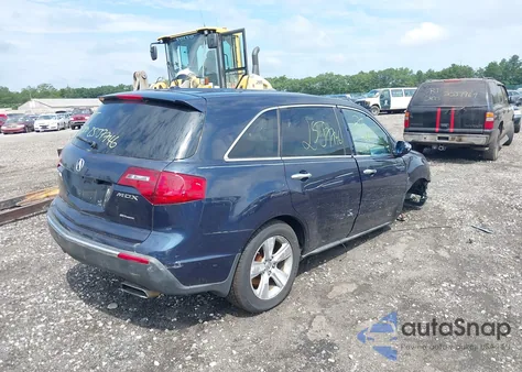 2010 Acura Mdx z USA, uszkodzony, nr VIN 2HNYD2H26AH528934